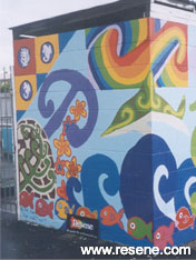 South New Brighton School mural