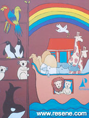 Portobello Preschool mural