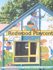 Redwood Playcentre mural