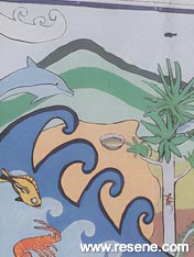 Tuturumuri School mural
