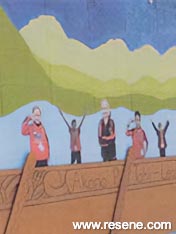Te Puke Primary School mural