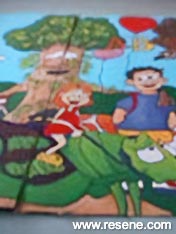 Pukekohe Hill Primary School mural