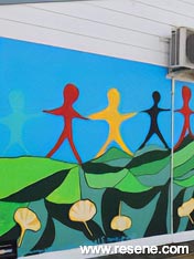 Tahuna School mural