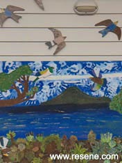 Ohope Beach School mural