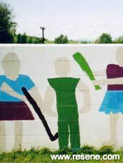 Otewa School mural