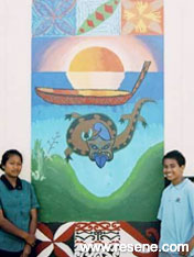 Te Atatu Intermediate mural