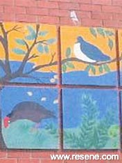 Salford School mural