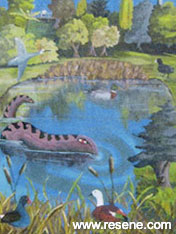 Cambridge Primary School mural
