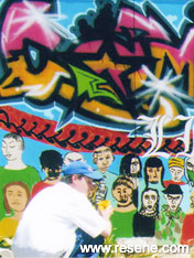 Woburn Road, Lower Hutt	mural