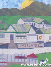 Tatuanui School mural