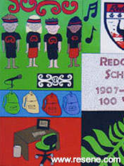 Redcliffs School mural