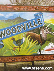 Woodville School mural