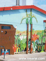 Manuka School	mural