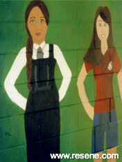 Belmont Intermediate School mural