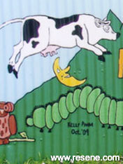 Maheno Playcentre mural