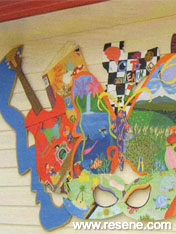 Bluestone School, Timaru mural