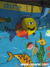 Waiotahe Valley School mural