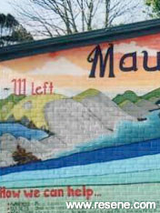 Pukekohe Intermediate School mural