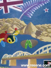 Te Rapa Primary School mural