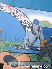 Main Street, Ruatoria	 mural