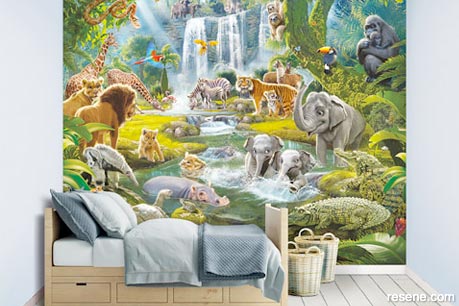 Update your child’s room with a wall mural