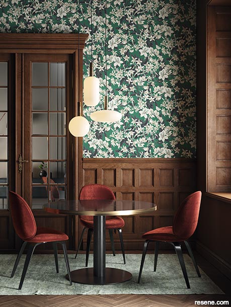 Cottagecore floral wallpaper