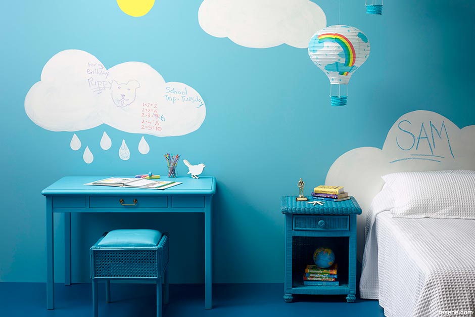 A cheerful kids bedroom