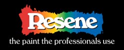 Resene colour logo - on black