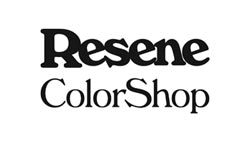 Resene ColorShop logo - black on white