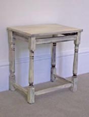 Paint a distressed table