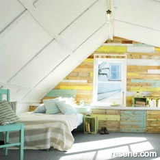 Transform an attic into a useful space