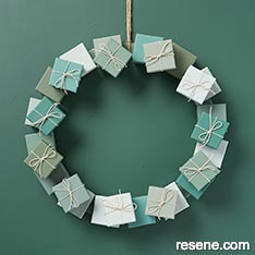 DIY Christmas wreath 