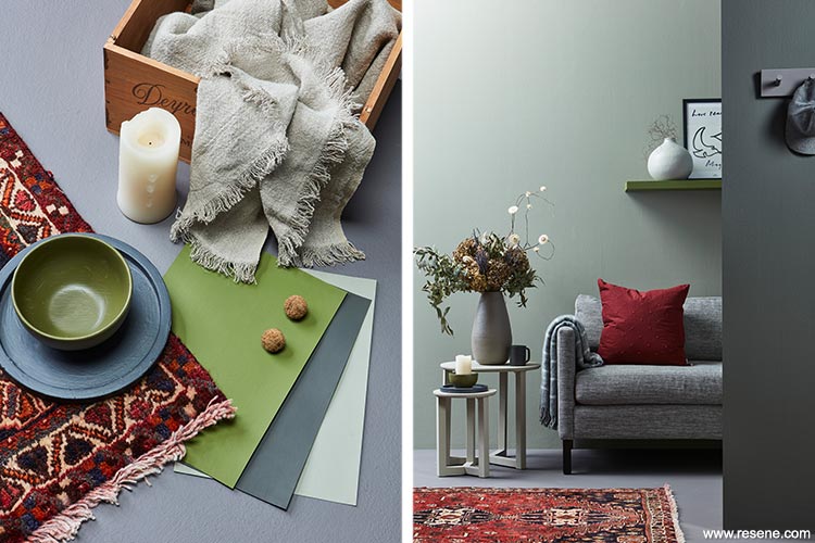 green hues for your lounge