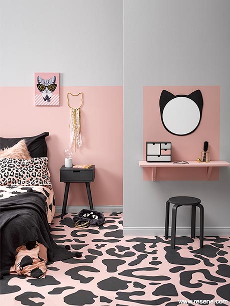 A cat themed kid's room