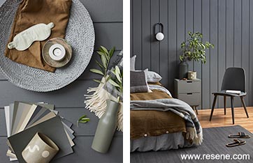 Grey on grey bedroom ideas