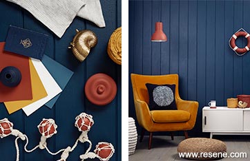 Nautical themed relaxing room with your personal style