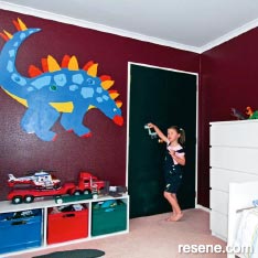 Kid's room - dinosaur theme