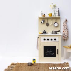 Make a childrens kitchen oven