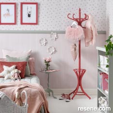 Old fashioned charm, girls room.