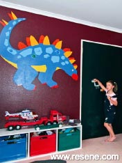 Kid's room - dinosaur theme