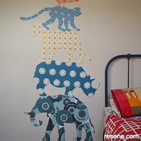 Wallpaper zoo inspired artwork