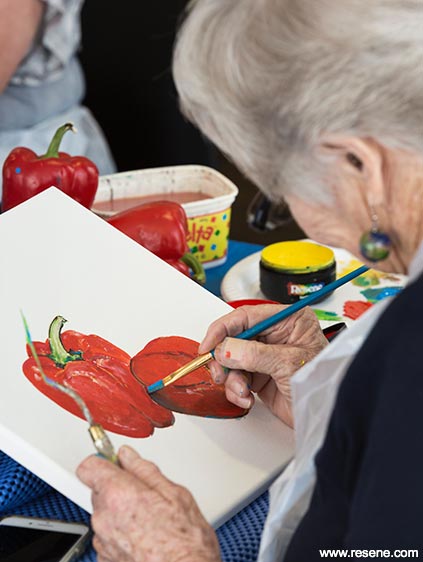Painting art for adults