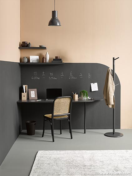 Eke out a corner for a creative home office