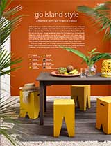 Entertain with hot tropical colour