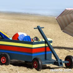 Make your own beach cart