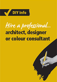 Hiring a professional architect or colour consultant