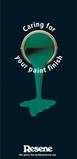caring for you paint finish brochure