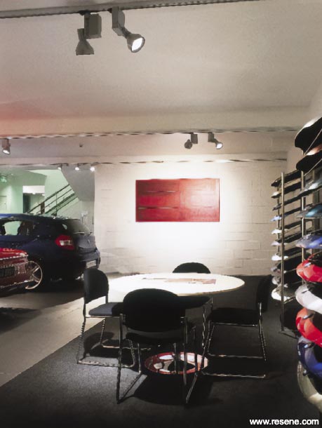 BMW showroom