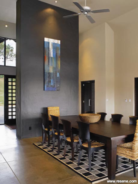 A contemporary and minimalist home interior
