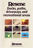 Resene Decks, paths, driveways and recreational areas paint colour chart